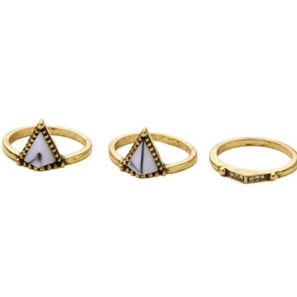 🍁Stackable  ring set